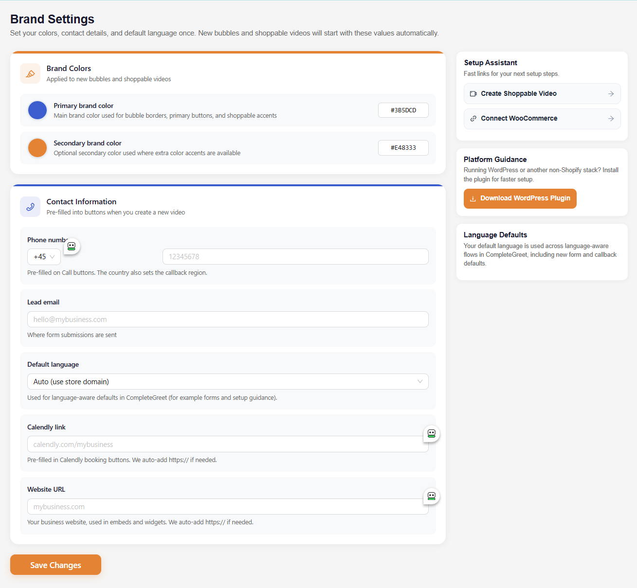Opdateringer 2 Renere betaling, Brand Settings og bedre bureau-flow